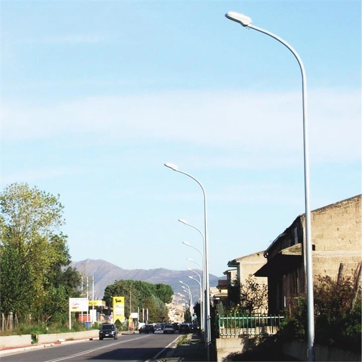 China Customized 8M Single Arm Street Lighting Post Suppliers Manufacturers Factory Supply Bulk Street Light Pole
